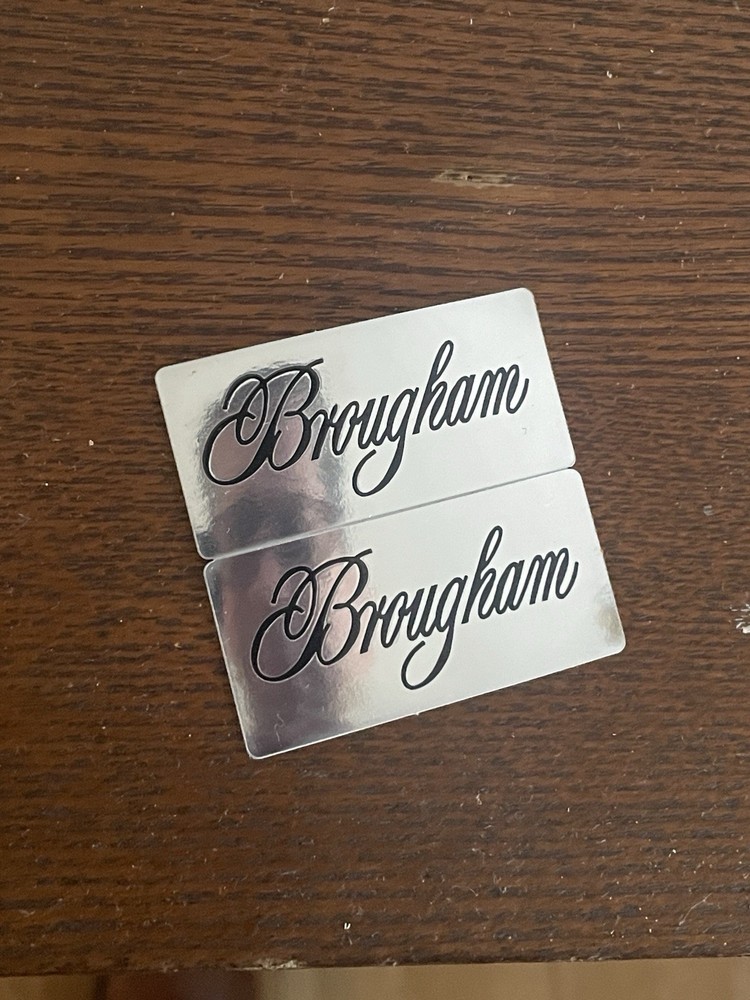 1990-1992 Cadillac Brougham Door Sill Decals