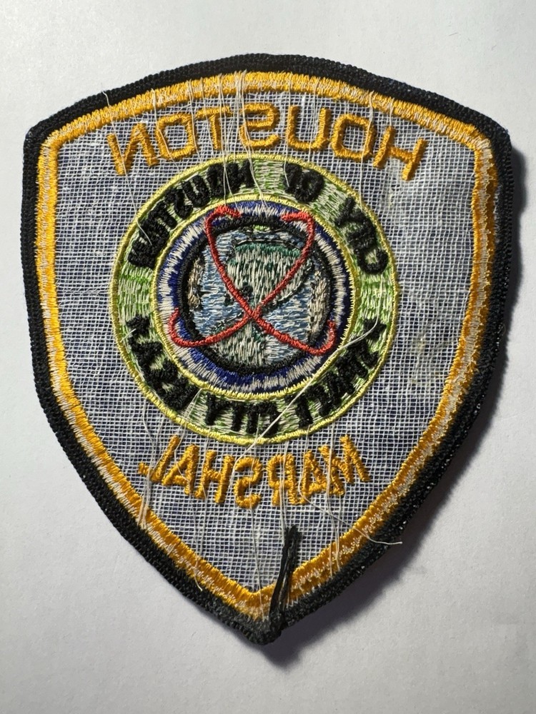 Houston Texas Marshal Patch