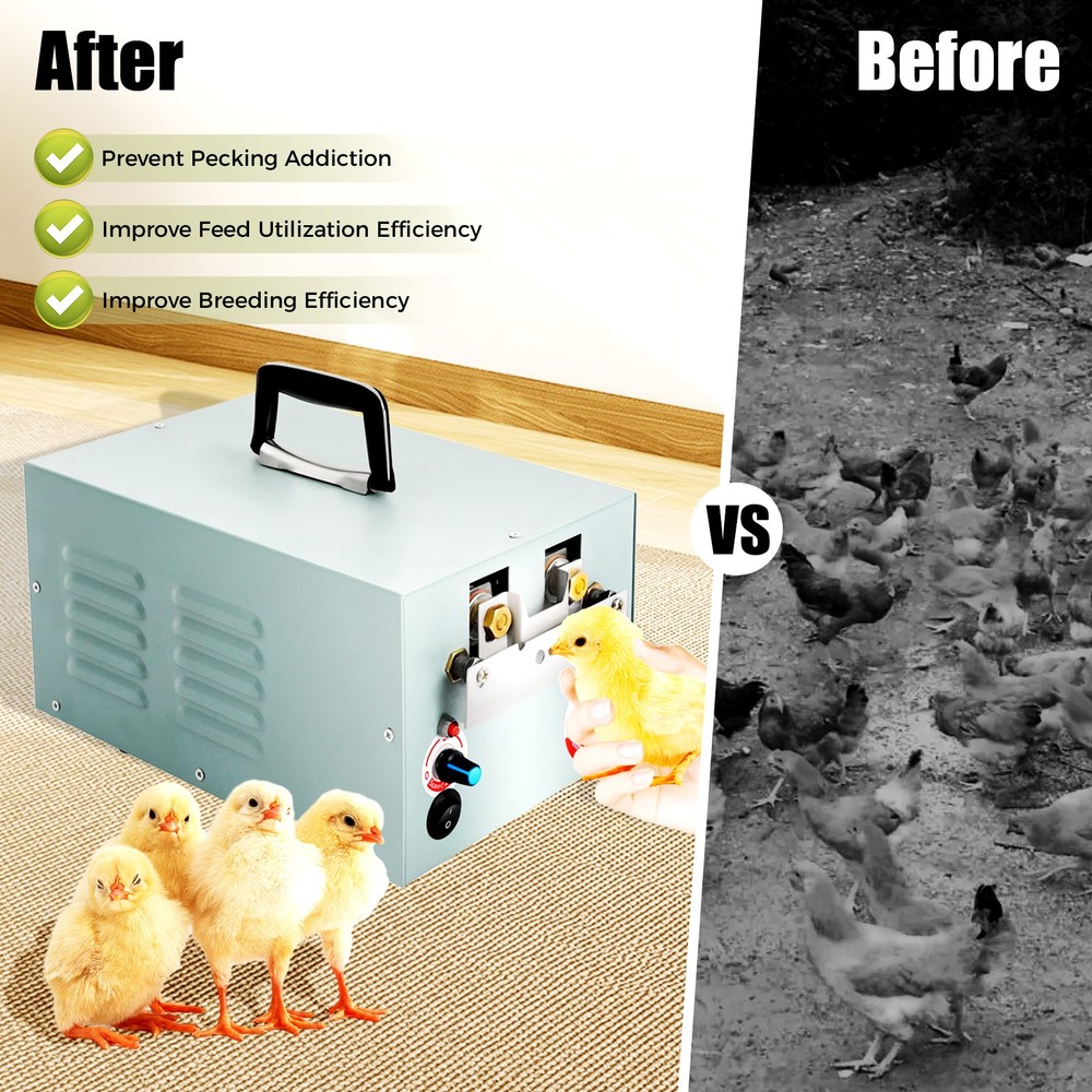 Automatic Chick Chicken Debeaking Machine Debeaker 1800PCS/h Professional