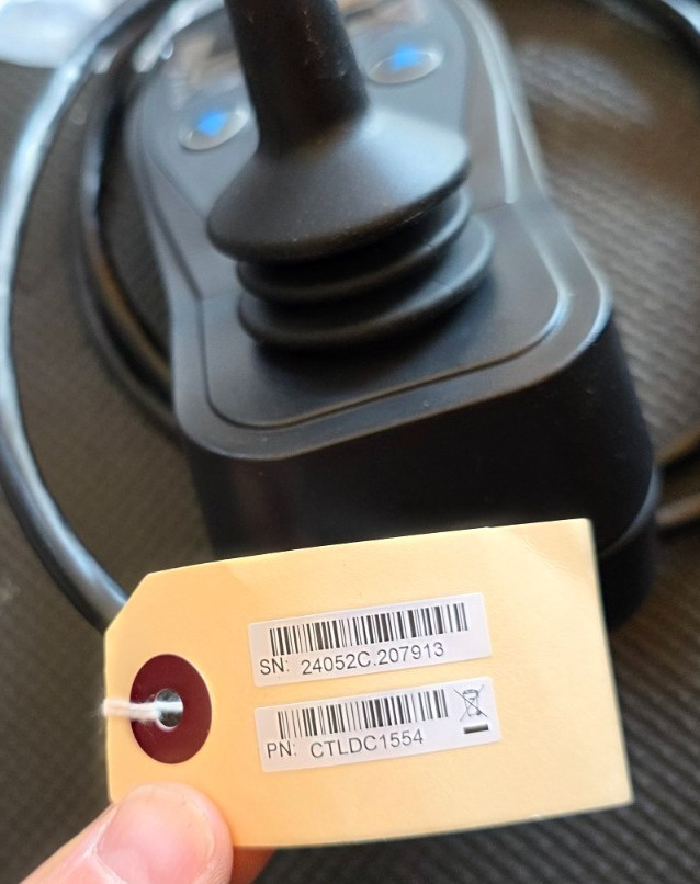 Pride Mobility Q-Logic NE Series 4-Key Joystick Controller (CTLDC1554) New