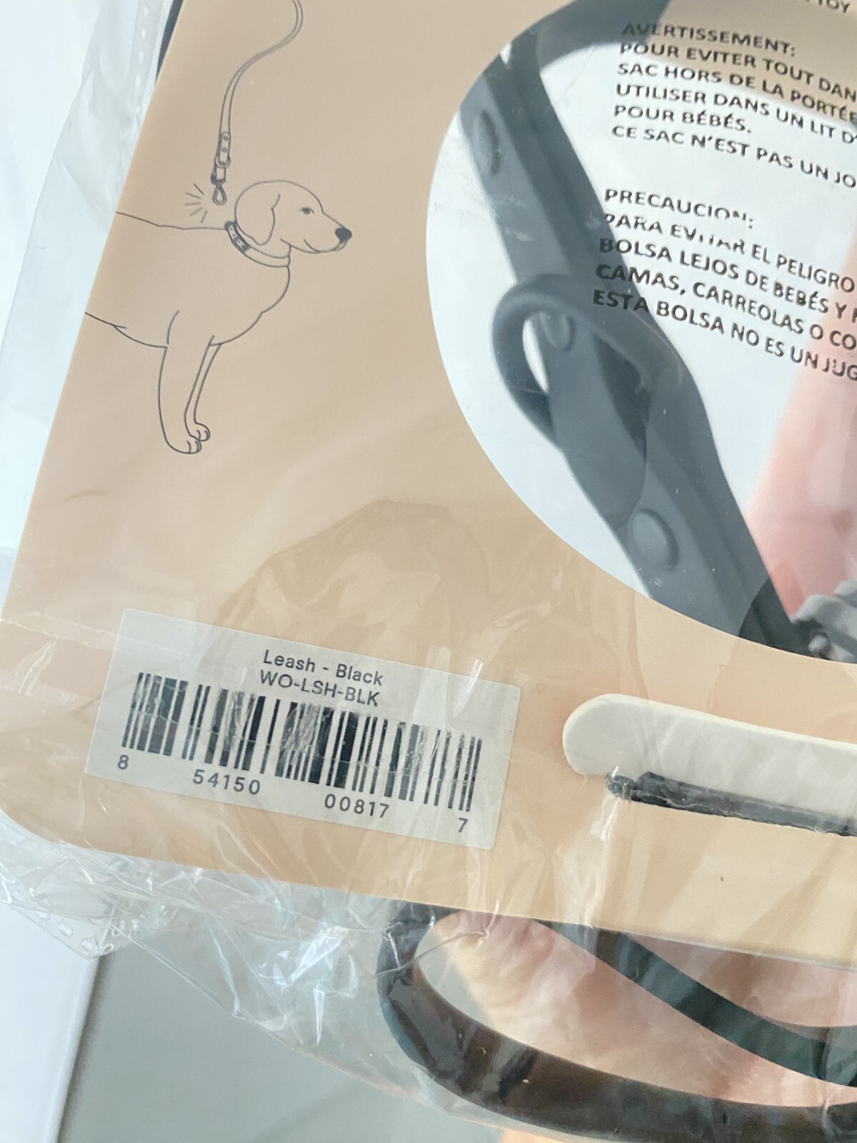 Wild One - Adjustable Dog Leash - Black - Standard - Great for Dogs up to 80 lbs