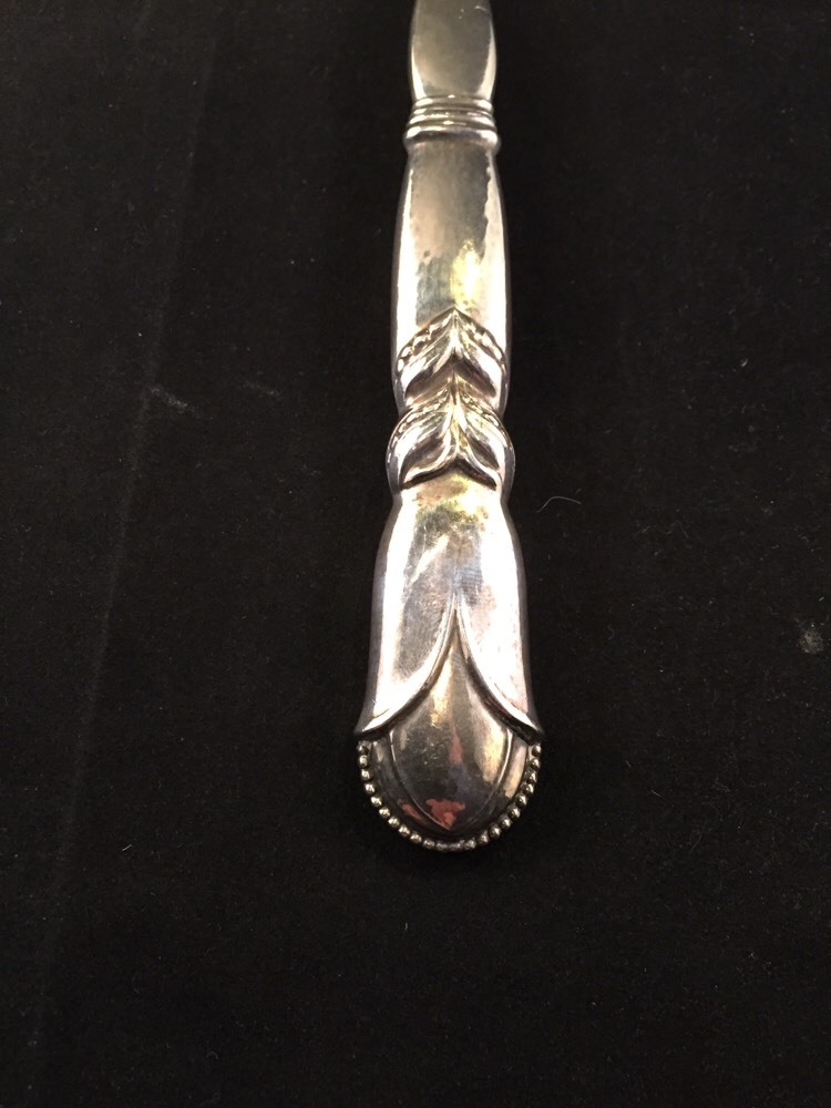 Georg Jensen Sterling Silver Salad Set Pattern # 57