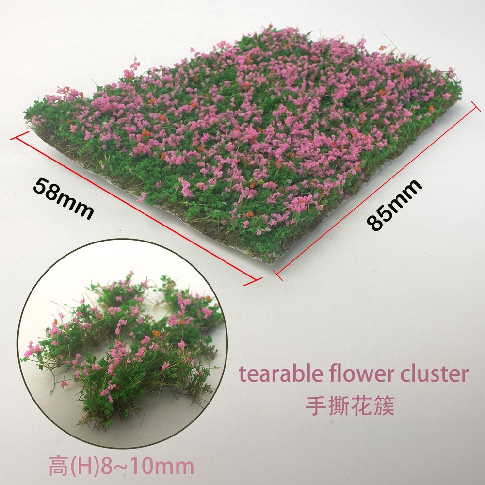 MODEL DIY GRASS CLUSTER Static Realistic Tuft Plant Micro Models Landscape Layou