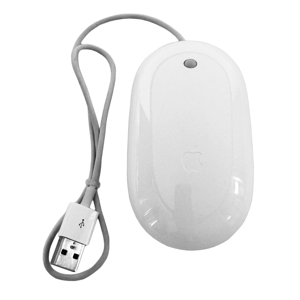 Apple A1152 Mighty Mouse ✅ Original Wired USB for Mac, Windows, Linux – Tested