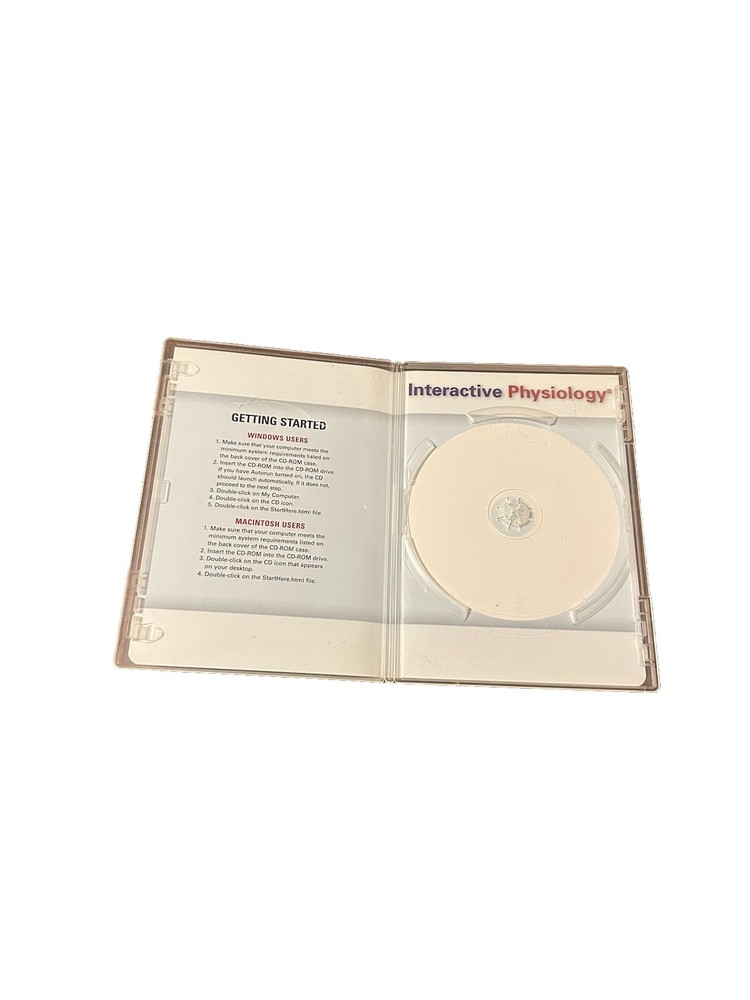 Interactive Physiology 10-System Suite CD-ROM Valuepack Item