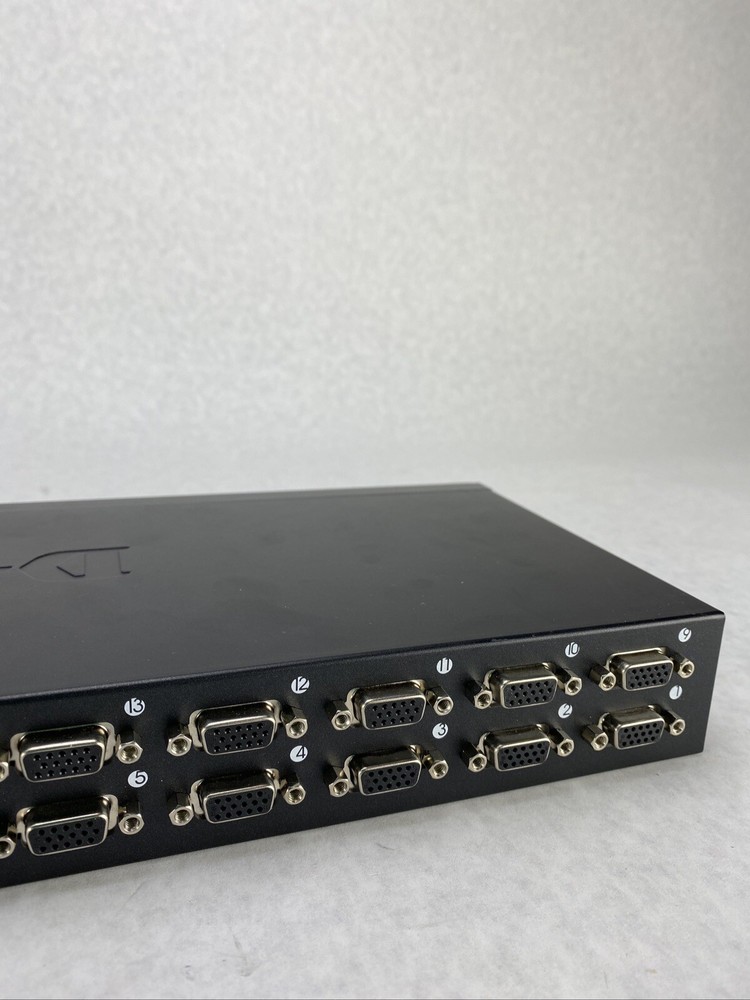 D-Link KVM-450 16 Port KVM Switch PS/2 Stackable NOS