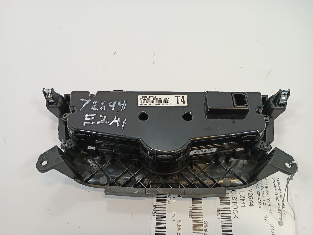 275004AT4A Temperature Control Module From 2018 SENTRA (11592843