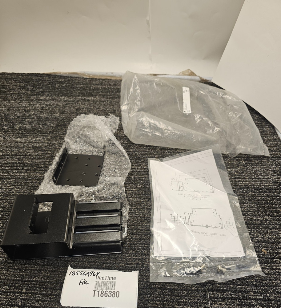 Commscope FL2-FLMT0350-B Flush Mount Hardware Black For FL2-24RPNL-B Panel