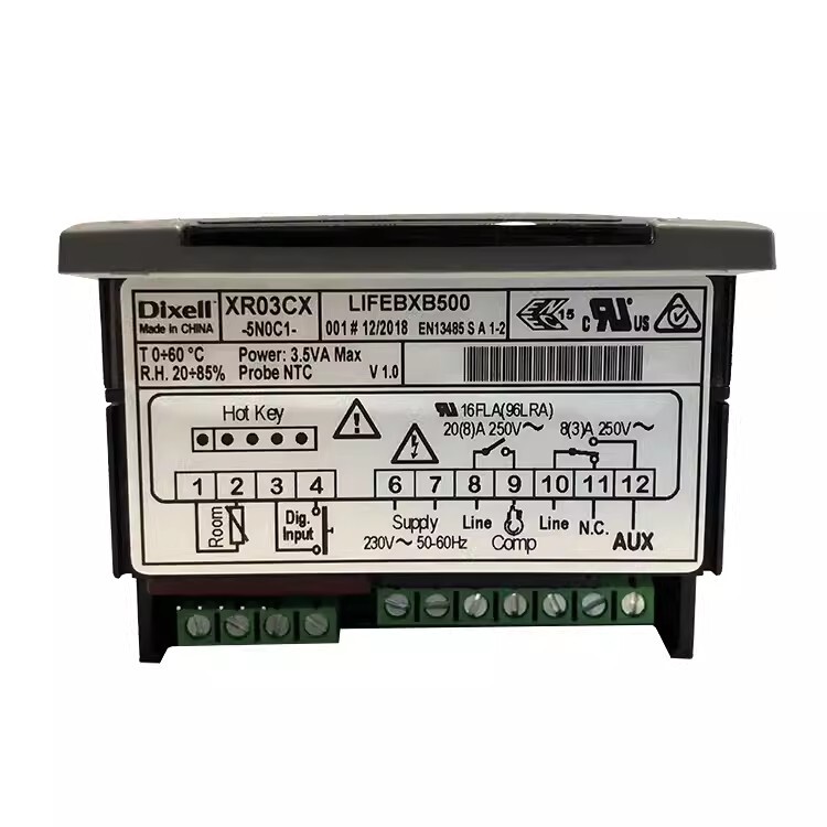1pcs Dixell XR03CX-5N0C1 （Without Buzzer） Double Output Temperature Controller