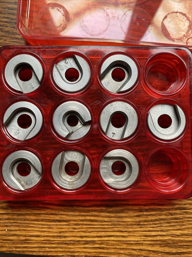 Lee Precision Hand Priming Tool Shell Holder Set 9 Piece Reloading Missing No 4