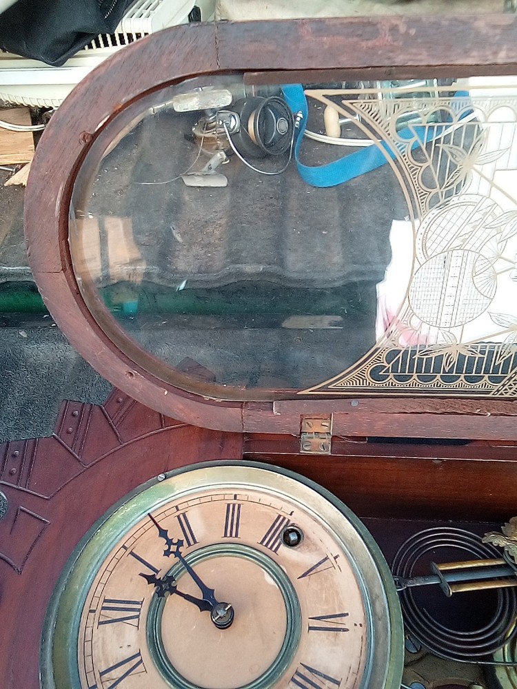 Antique Regulator Wall Clock