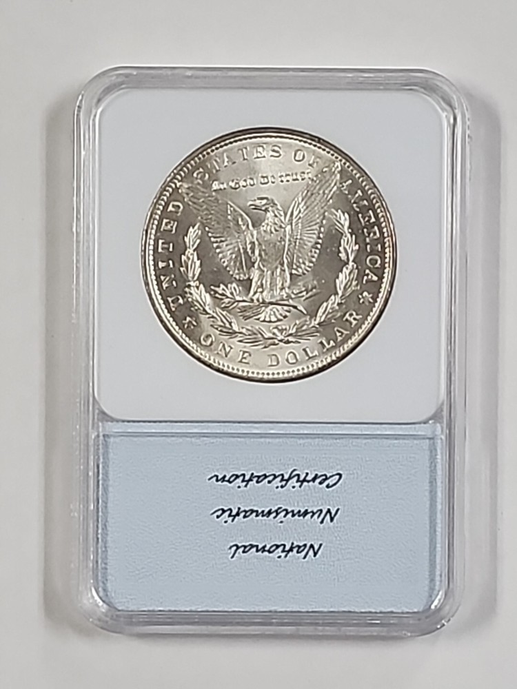 1889 Morgan Silver Dollar Gem Uncirculated Toned Mint State
