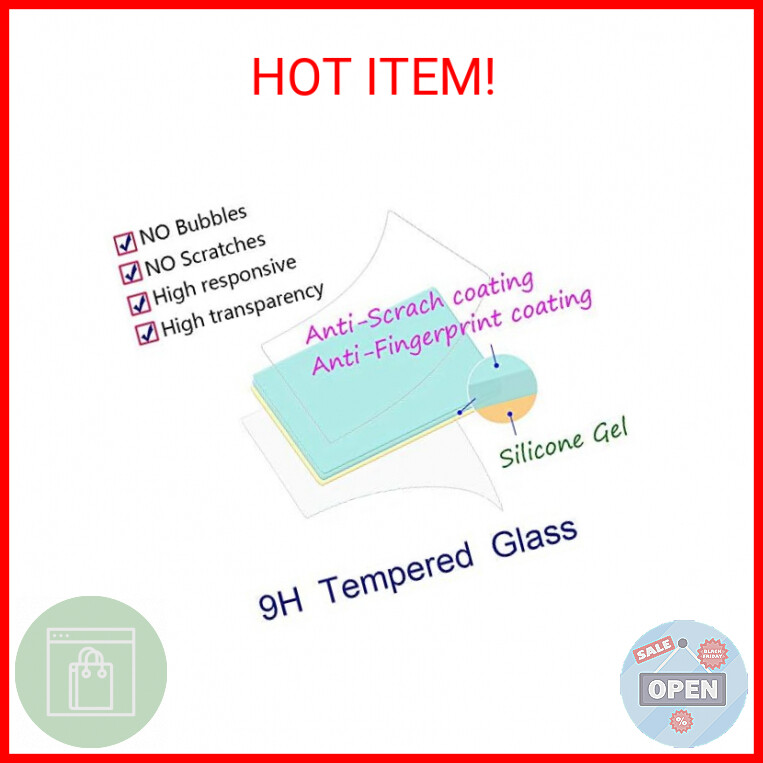 Screen Protector for Olympus TG-7 TG-6 TG-5 TG-4 TG7 Red Black, OM SYSTEM Tough