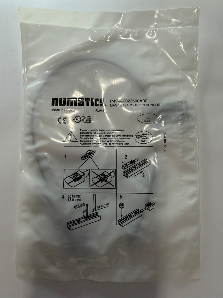 Numatics P494A0022600A00 Magnetic Position Sensor