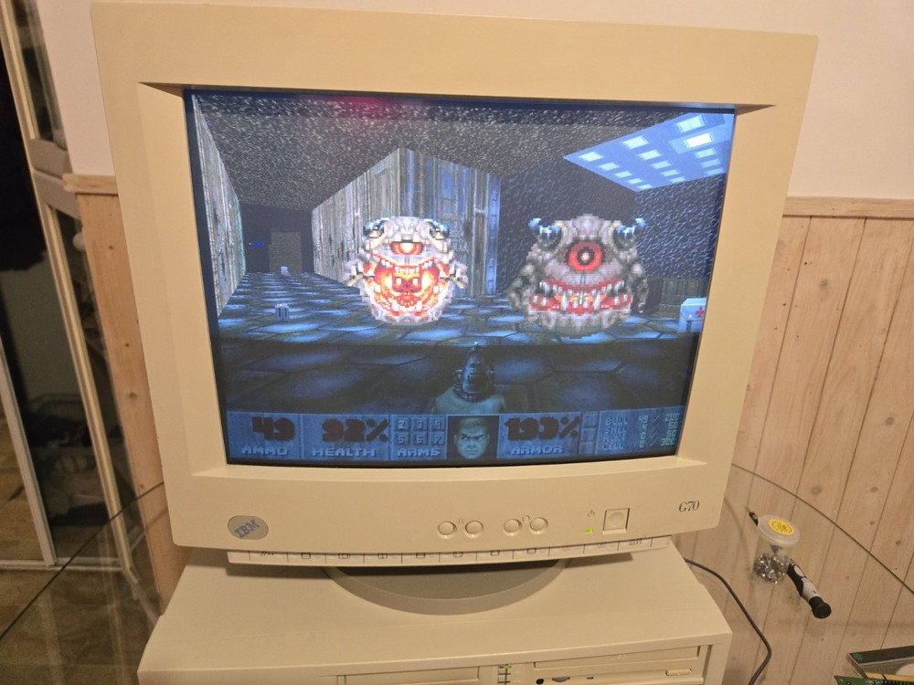 Vintage Retro Gaming Pc Computer Pentium II