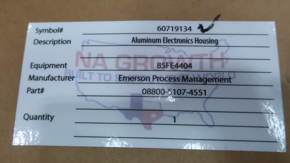 Rosemount 8800-5107-4551 Vortex Flow Meter