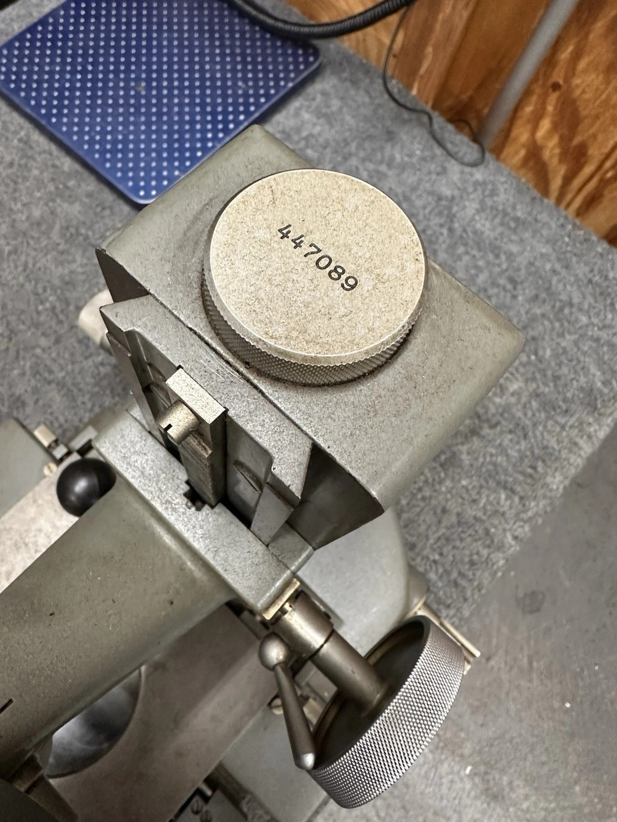 Ernst Leitz Wetzlar 447089 447364 Toolmaker's Microscope Geo Scherr