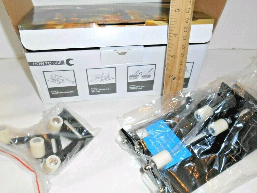 Bottle Cutter Quality Fixm Machine for Various Sizes Round & Square Bottles NEW