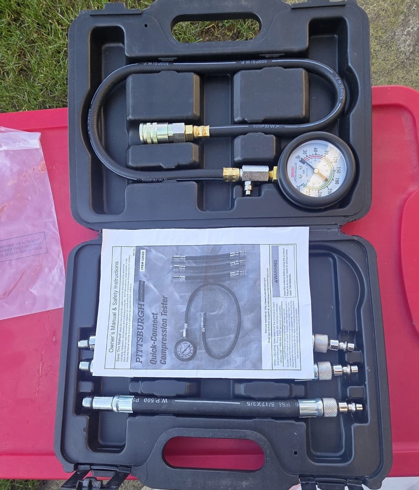 Pittsburgh Automotive Quick-connect Compression Tester