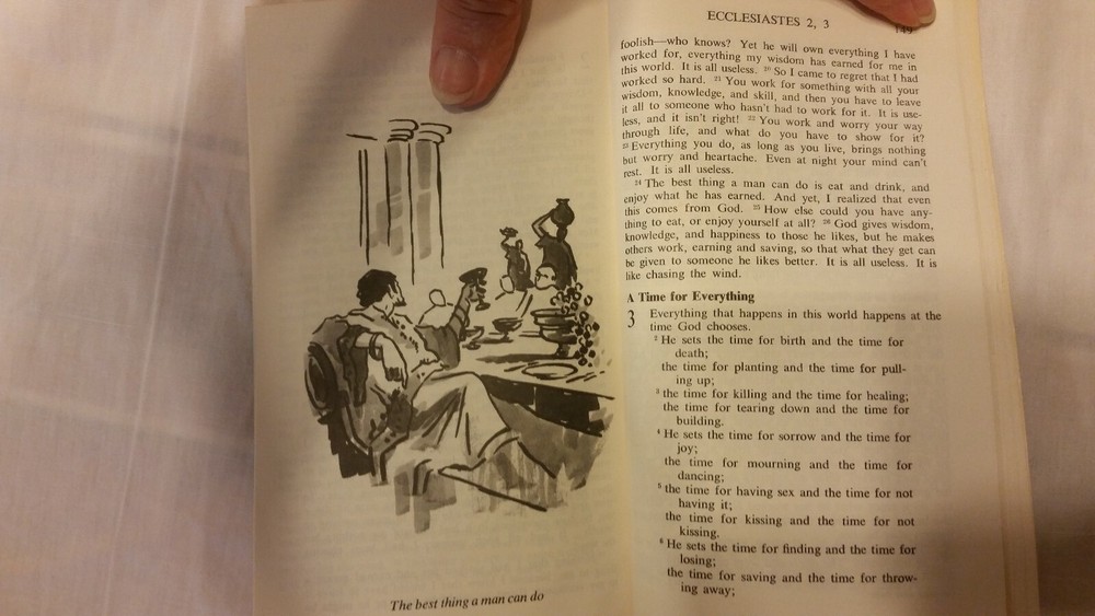 JOB PROVERBS ECCLESIASTES - Dwight D. Eisenhower Memorial Edition 1973