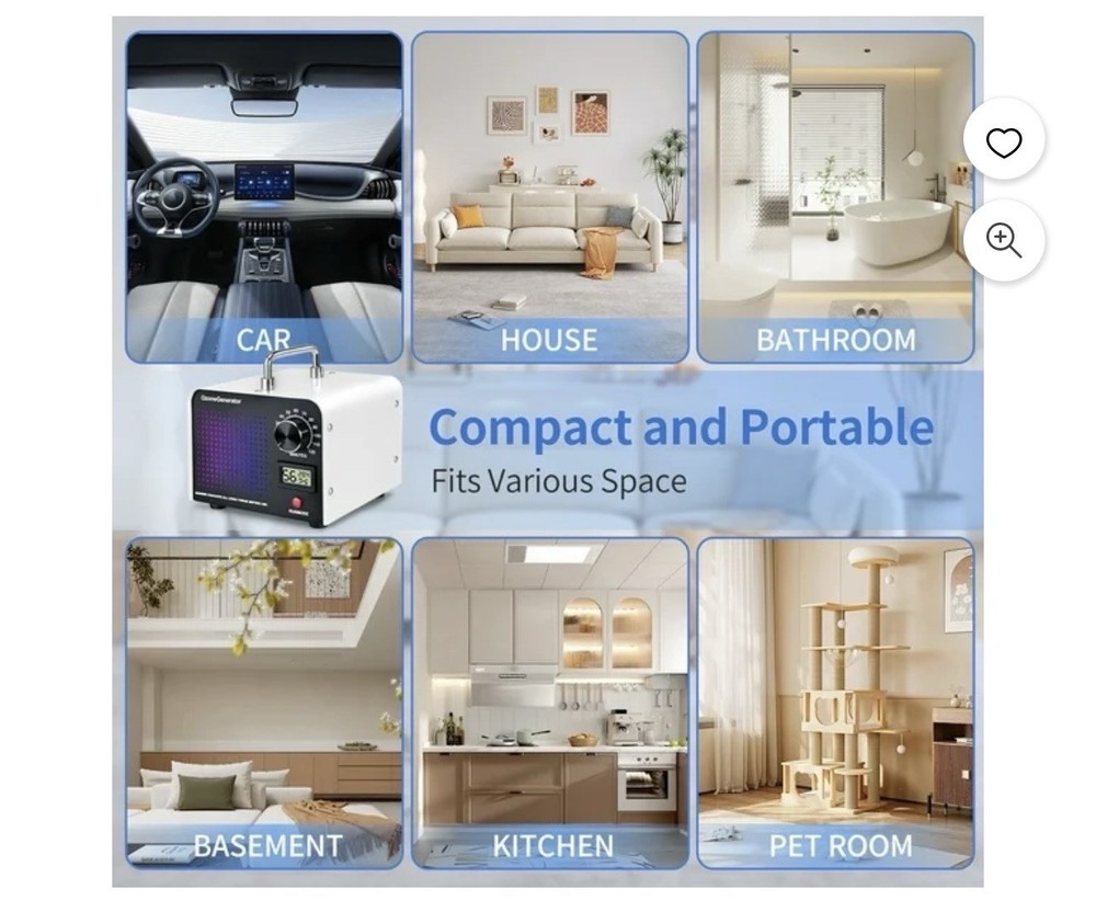 🌹Foukus Ozon Generator 45,000mg/ h.