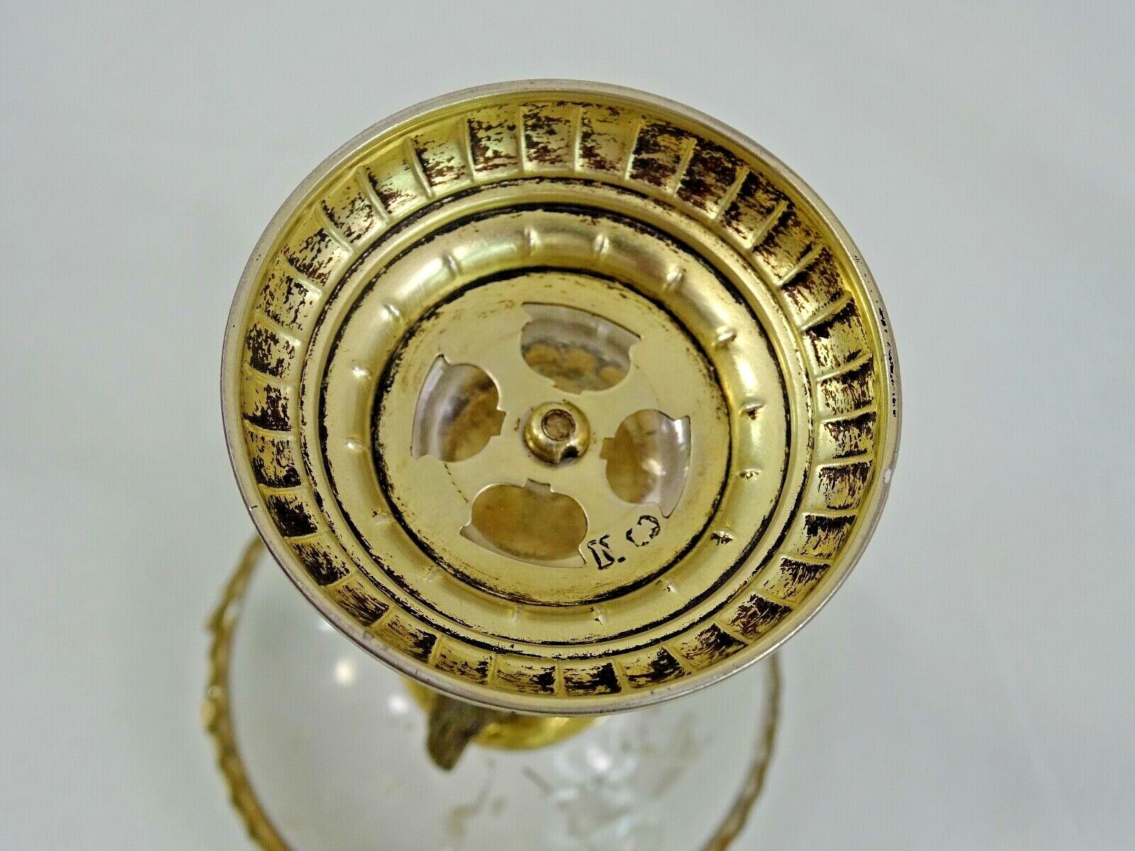 GORGEOUS SILVER - GILT / ROCK CRYSTAL TAZZA ANTIQUE GERMAN FIGURAL EAGLE LIZARD