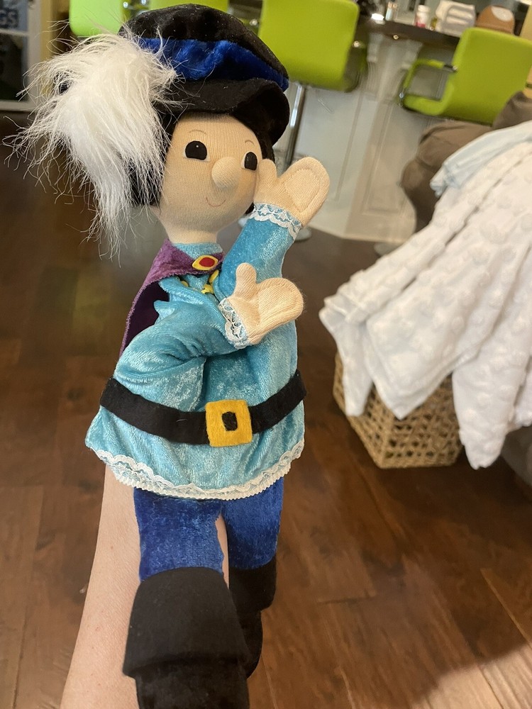 Prince boy hand puppet