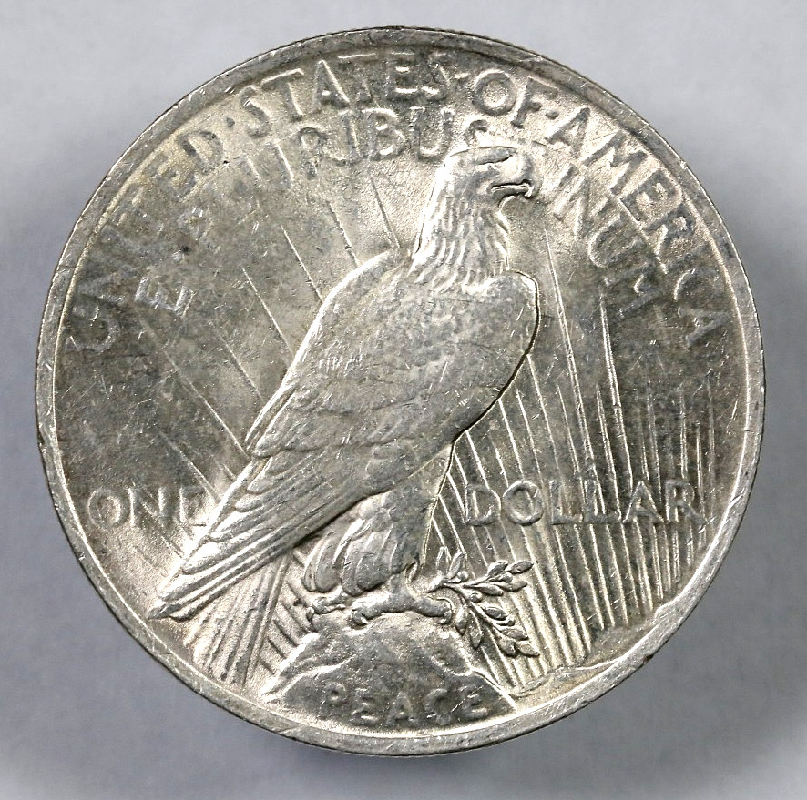 1923 Peace Silver Dollar - BU - Strong Luster - #140