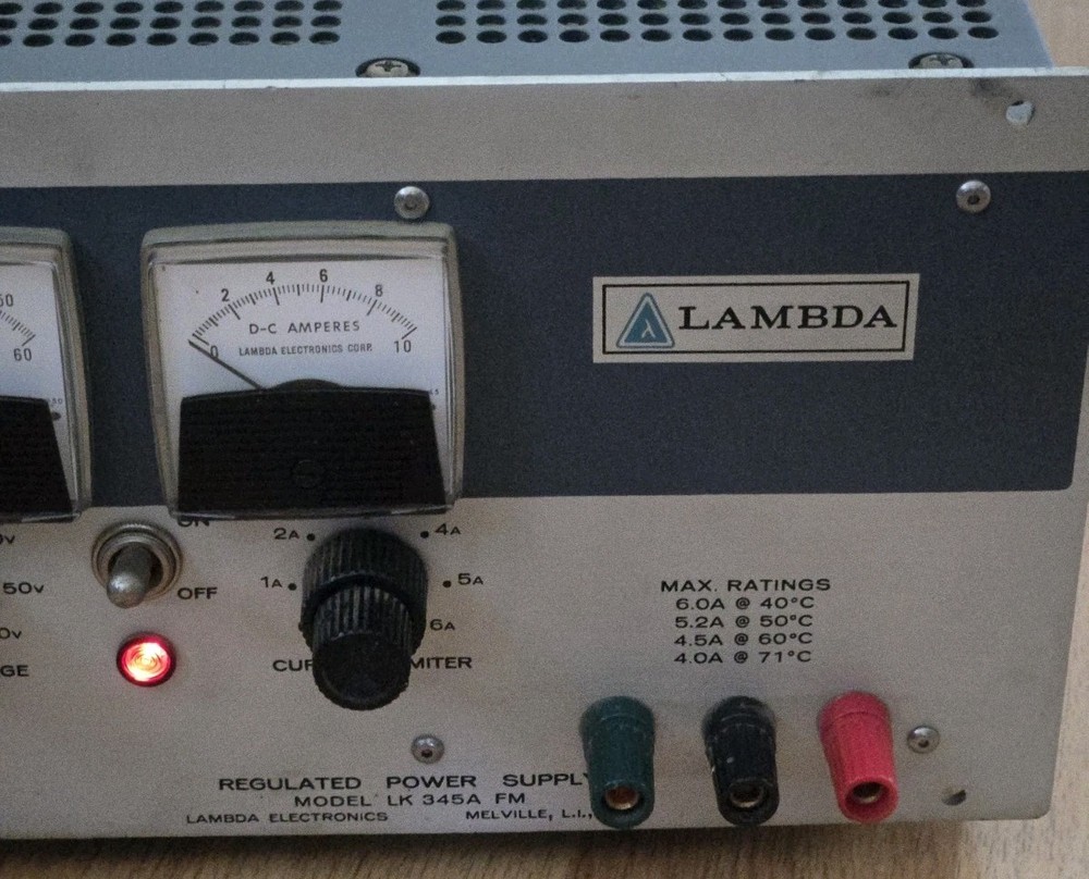 Lambda LK-345 A Fm Regulated Power Supply