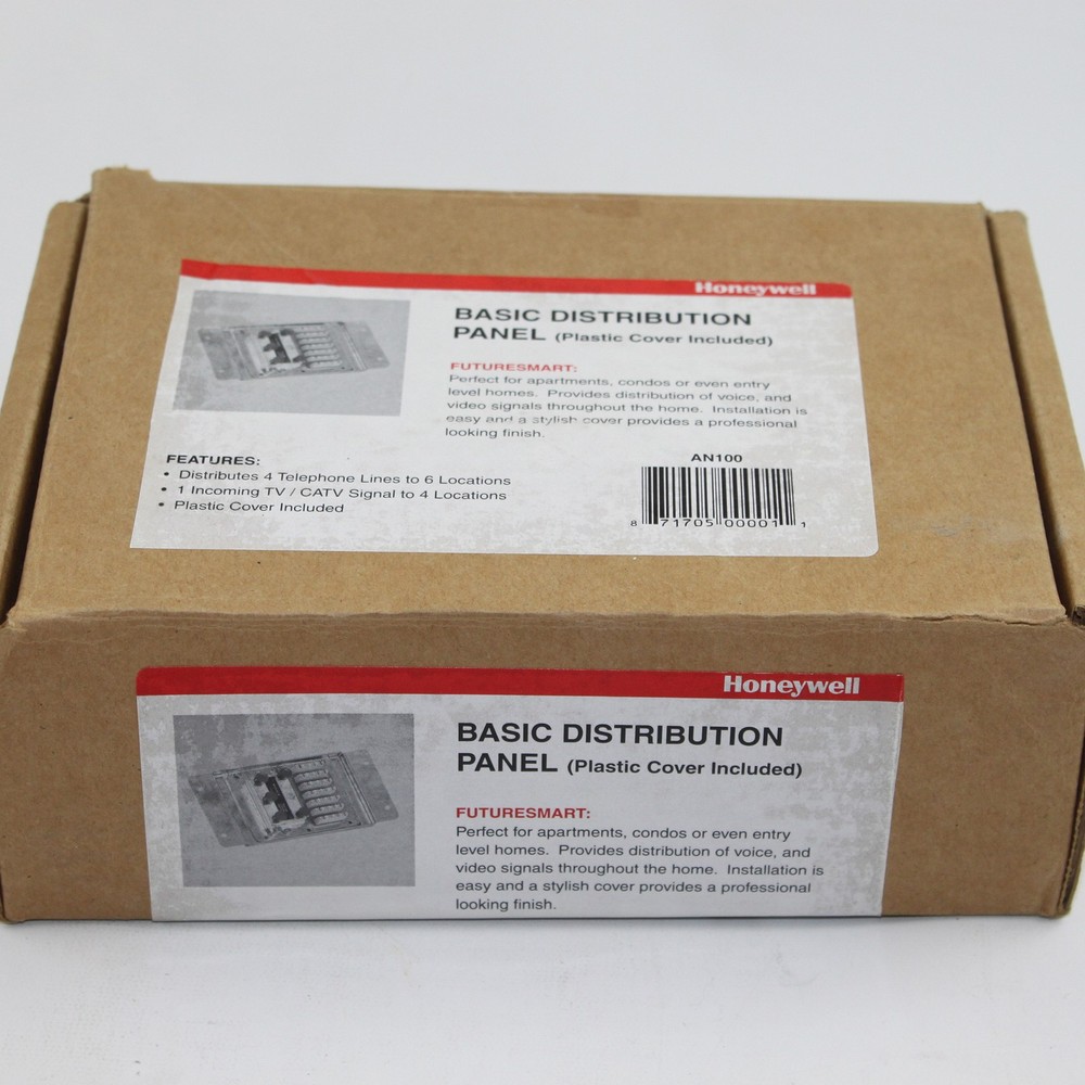 HONEYWELL AN100 BASIC HOME A/V DISTRIBUTION PANEL VOICE/DATA MODULE