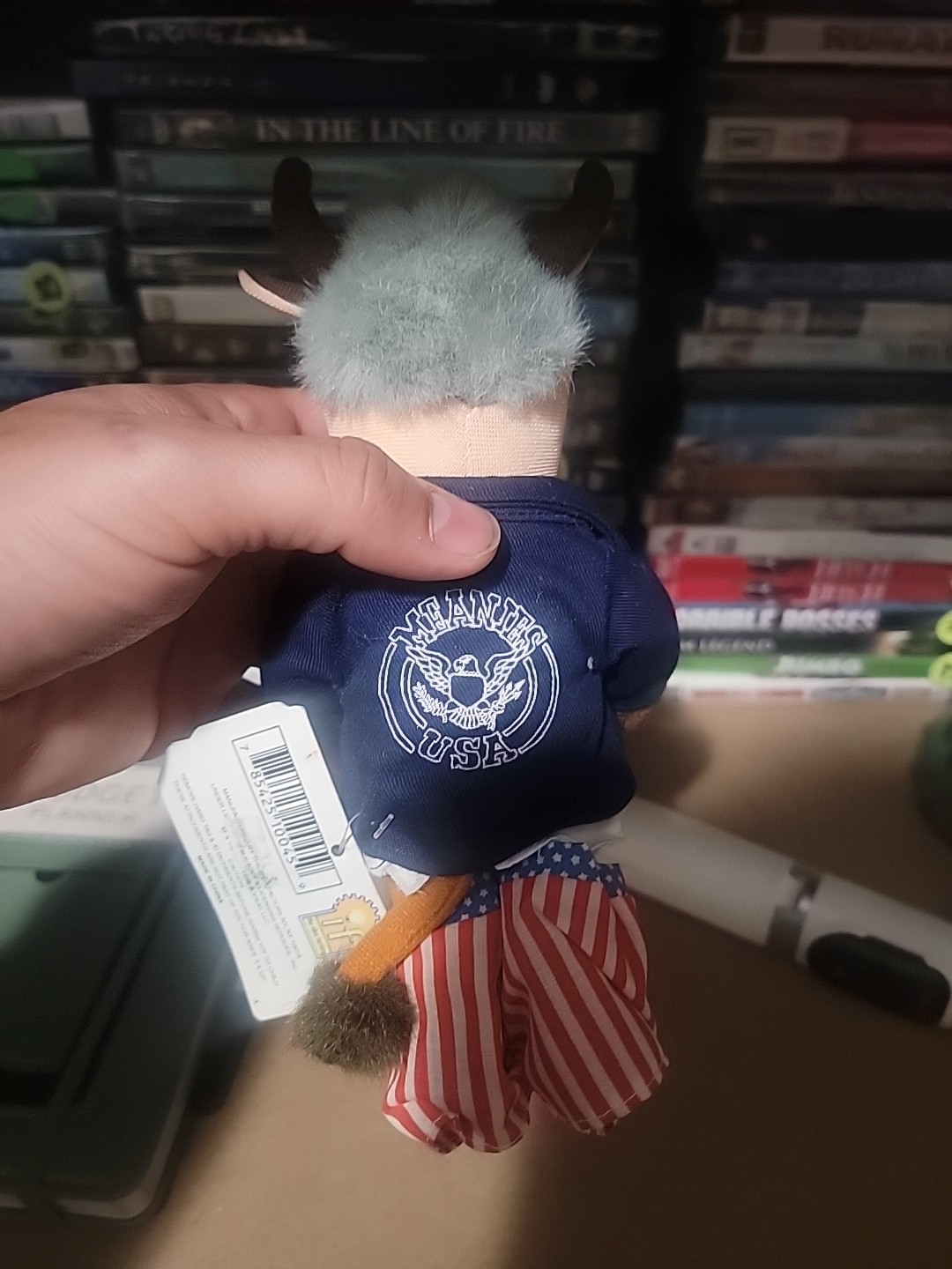 1997 INFAMOUS MEANIES BULL CLINTON 8" ) #13