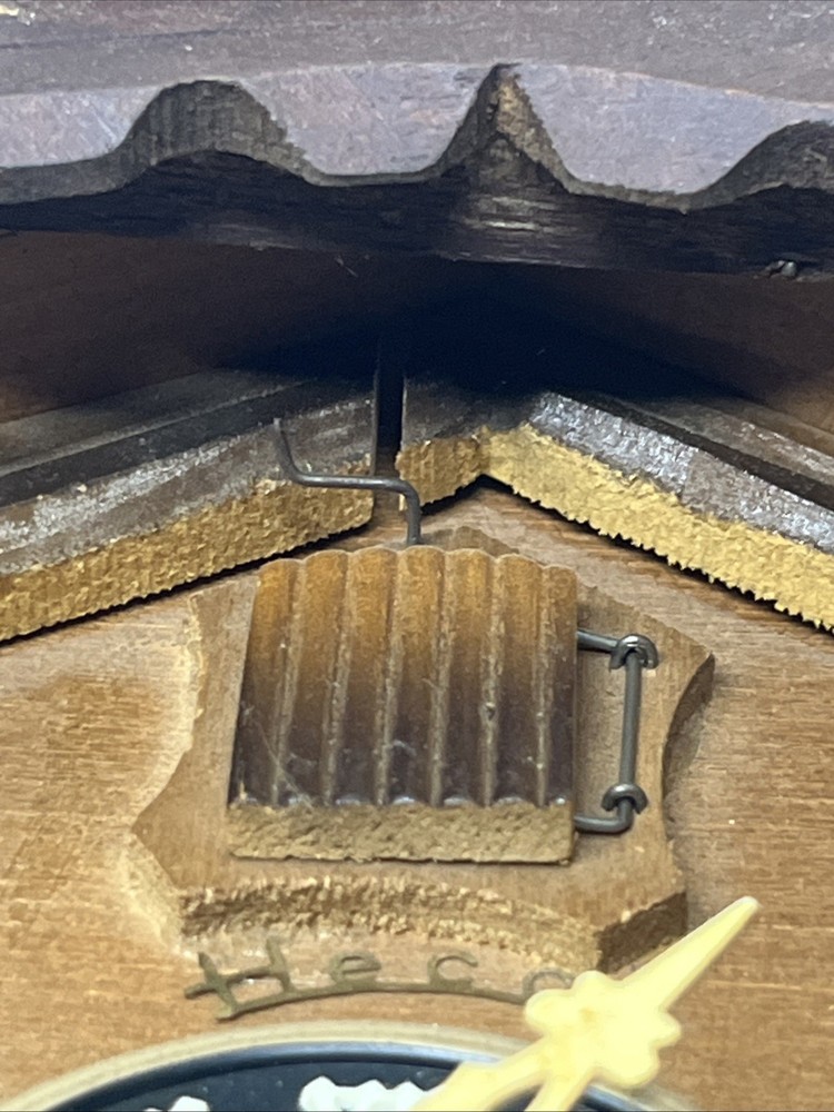 Vintage Hubert Herr Germany Cuckoo Clock Untested