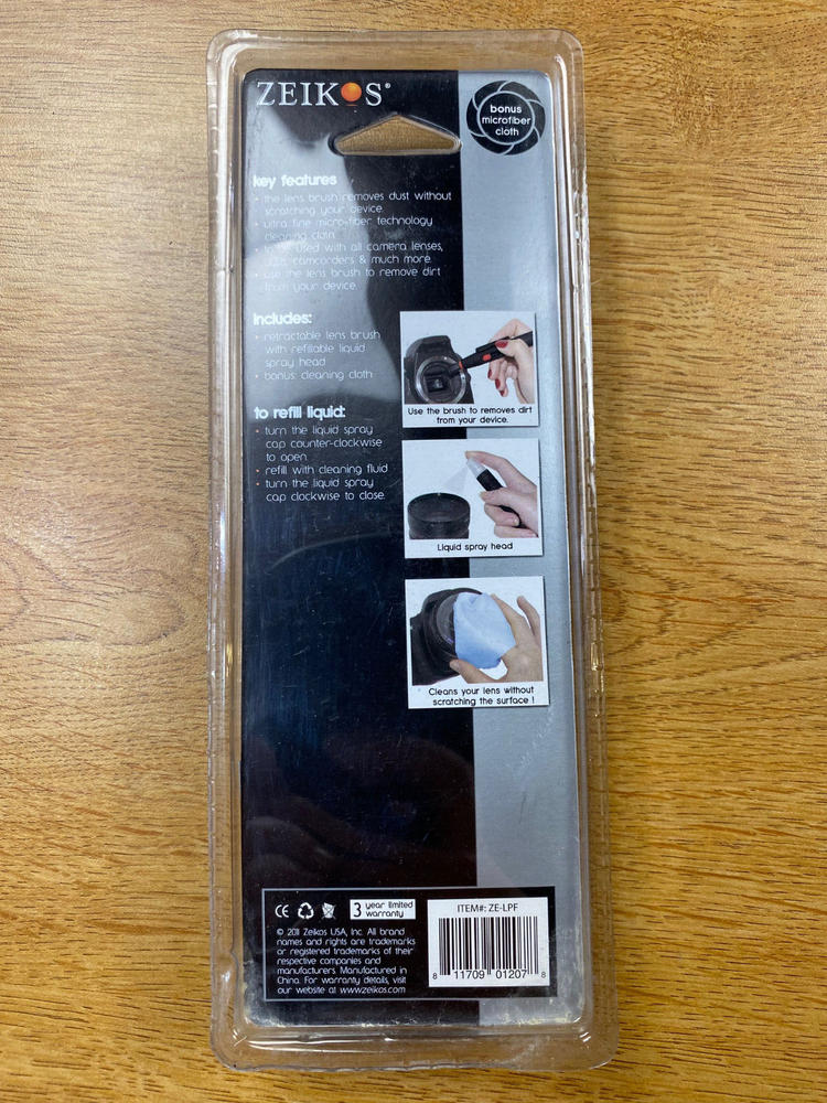 Zeikos Lens Cleaner ZE-LPF