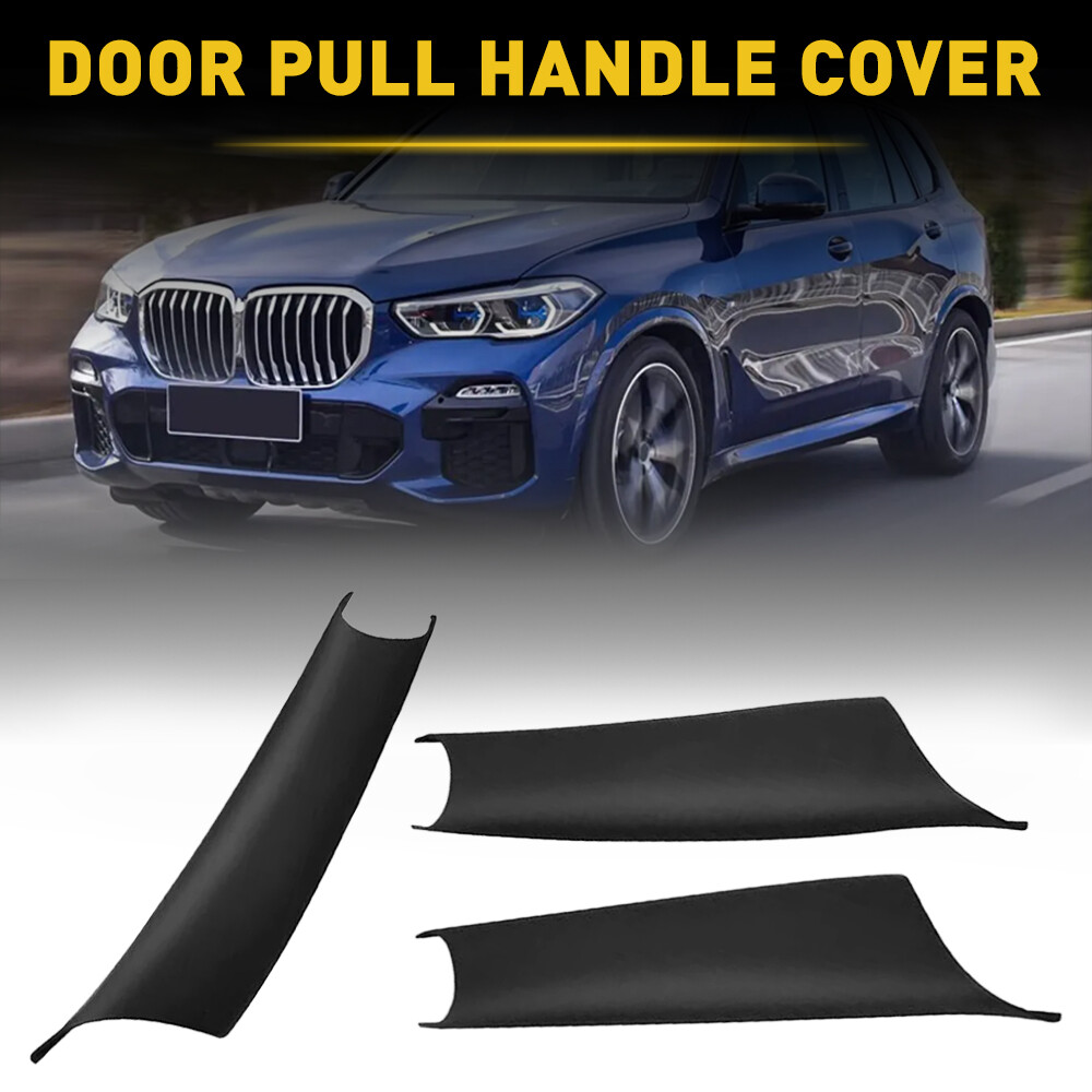 Inside Door Handle Panel Pull Trim Cover Kit For 2008-2013 BMW X5 E70 X6 E71 E72