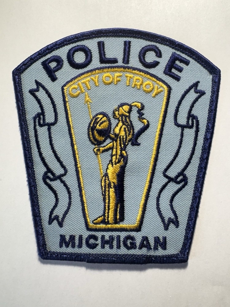Troy Michigan Police Patch