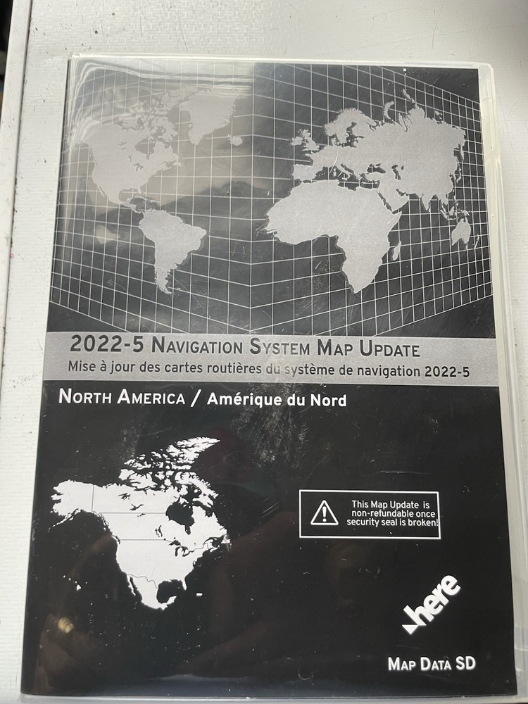 Gm 2022 navigation system map update North America