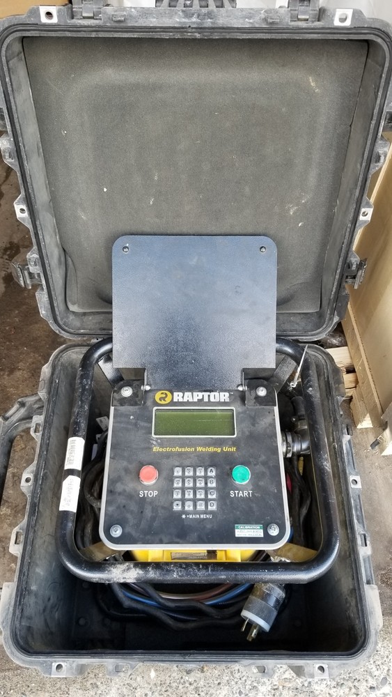 Raptor 3 Automatic 40v Electrofusion Welding Unit