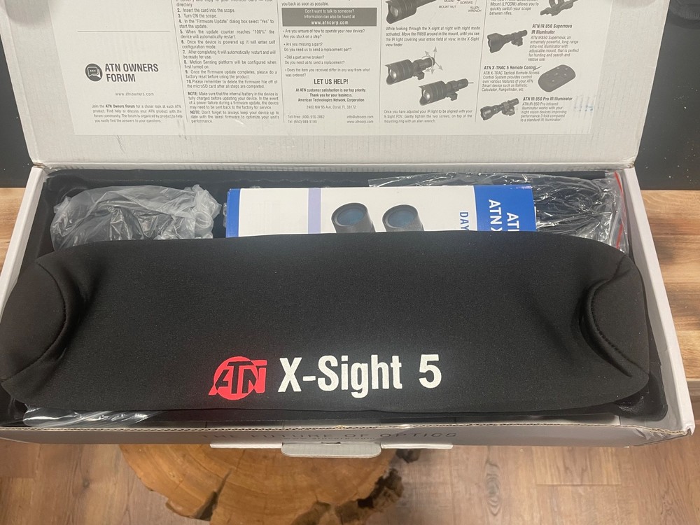 atn night vision rifle scope