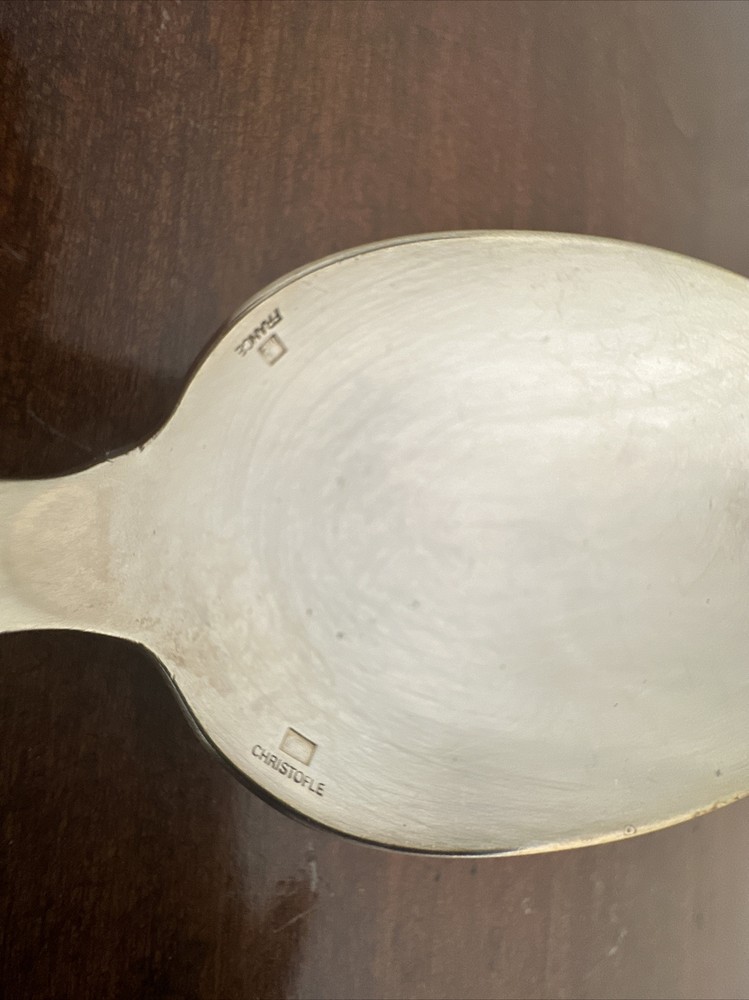 Christofle Aria Silverplate Serving Spoon Aria 10”