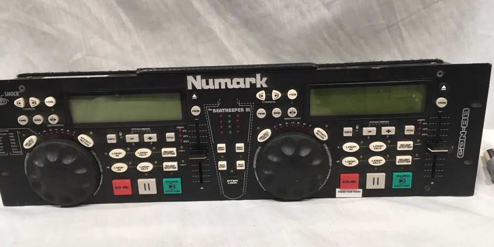Numark CDN-88 the Beatkeeper III UNTESTED FOR PARTS
