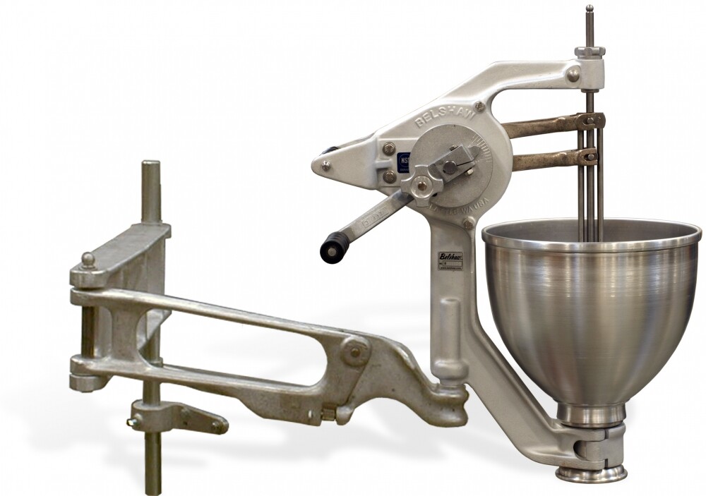 Belshaw type B cake donut depositor w/Hopper  Mounting system