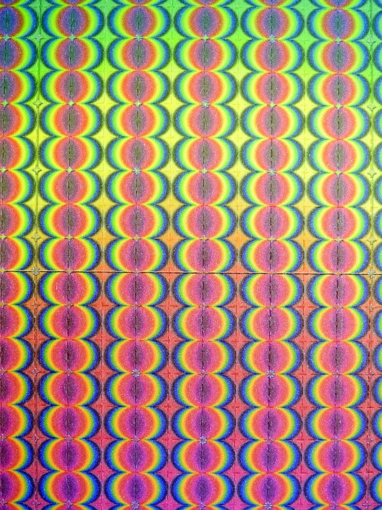 Blotter art Double Rainbow Rafti