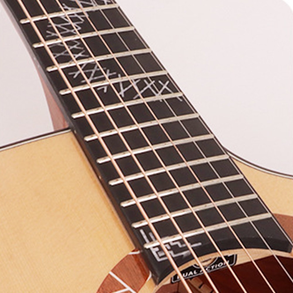 36-inch All-Solid Acoustic Guitar with Solid Spruce Top and Solid Rosewood Back