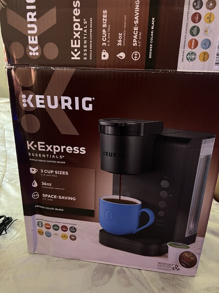 Keurig K-Express Essentials Single Serve K-Cup Pod Coffee Maker