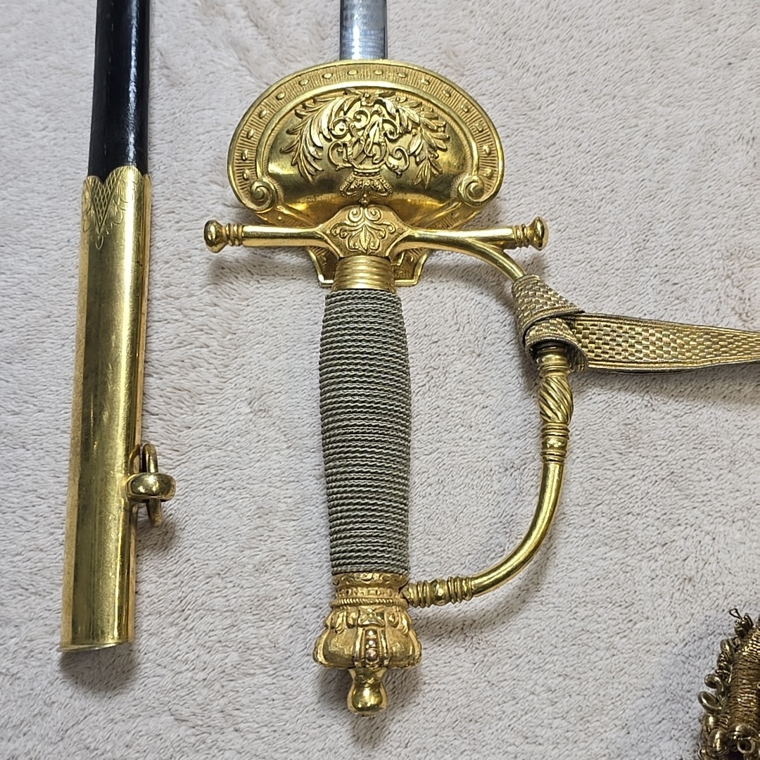 Antique British Court Sword c1850 Lewis & Sons Parker St James St London