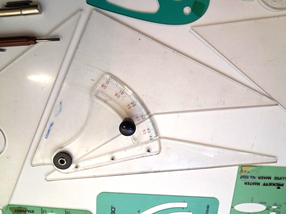 VTG Lot Architectural Engineer Engineering Drafting Templates Tools Stencils