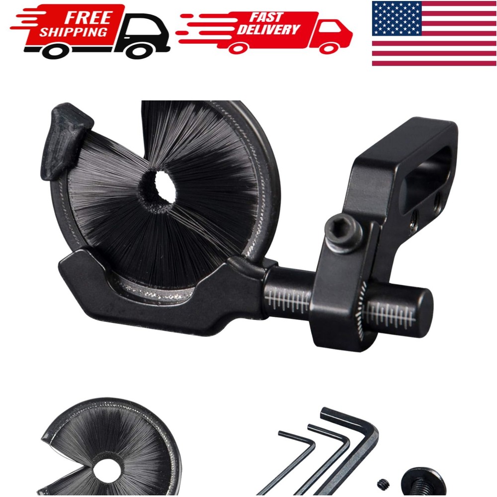 Versatile Round Arrow Rest - Full Containment for Enhanced Archery Performance