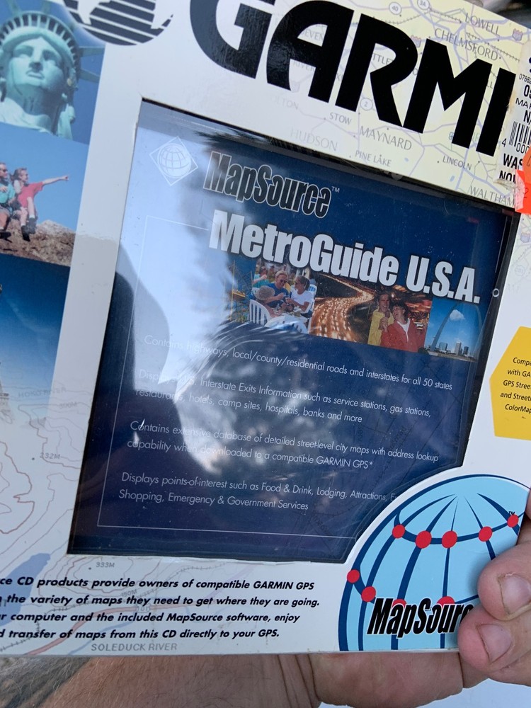 Garmin Mapsource PC New Old Stock