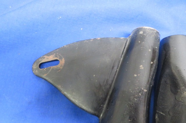 BSA B25 B44 Fork Covers / Head Light Ears, Matched Set # 97-3693 97-3694