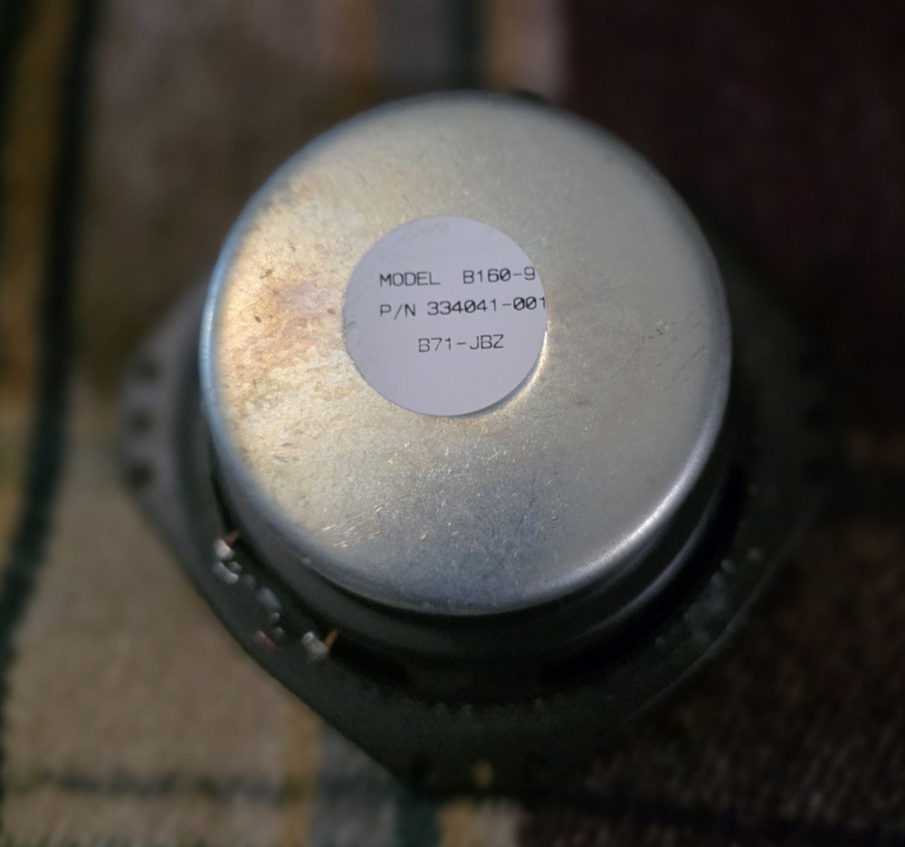 Infinity B160-9 6.5” Poly cone Woofer Speaker From Reference Standard RS3